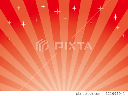 Radiation background red sparkling simple 121993041