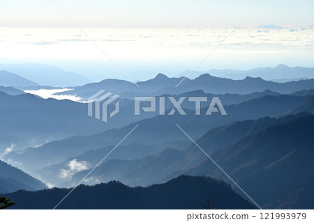 2日早晨 四國山地(高知縣阿川郡伊野町,從UFO線出發) 2日早晨 四國山地(高知縣阿川郡伊野町,從UFO線出發) 121993979