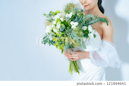 新娘捧花、婚紗照、婚紗照、預拍 121994641