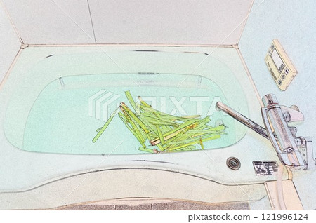 CG image illustration May Children's Day Iris Bath 3 CG image illustration May Children's Day Iris Bath 3 121996124