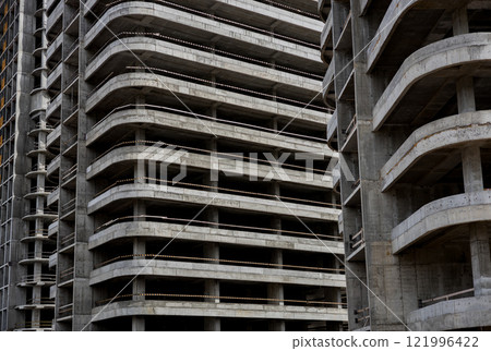 Building under construction industrial development. 121996422