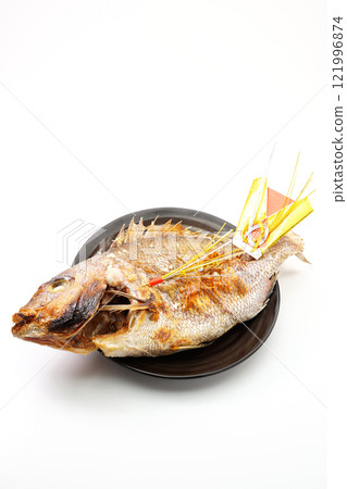 鹽烤帶尾鯛魚 鹽烤帶尾鯛魚 121996874