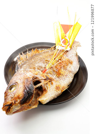 鹽烤帶尾鯛魚 鹽烤帶尾鯛魚 121996877