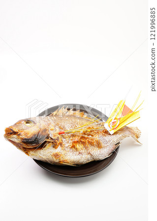 鹽烤帶尾鯛魚 121996885