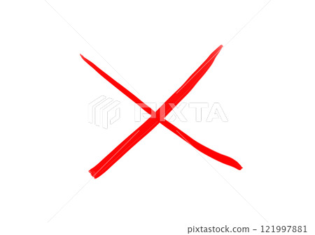 時尚簡約的手寫風格素材✕X 121997881