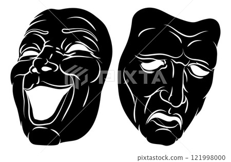 Theater Or Theatre Drama Comedy And Tragedy Masks Theater Or Theatre Drama Comedy And Tragedy Masks 121998000