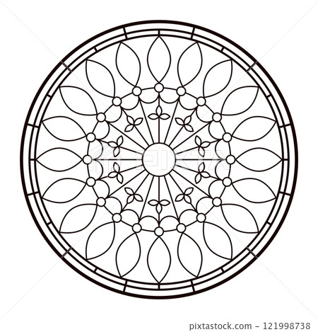 Geometric abstract ornament. Geometric abstract ornament. 121998738