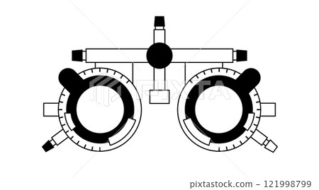 Ophthalmic trial frame 121998799