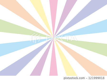 Colorful, concentrated lines, background, pastel, simple 121999018