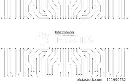 Abstract circuit board digital technology futuristic white concept background Abstract circuit board digital technology futuristic white concept background 121999782