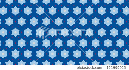 Abstract Kaleidoscope Geometry Psychedelic Art Fabric textile Pattern  121999923