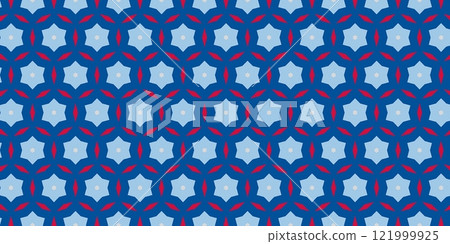 Abstract Kaleidoscope Geometry Psychedelic Art Fabric textile Pattern  121999925