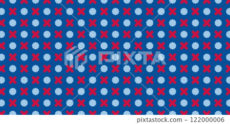 Abstract Kaleidoscope Geometry Psychedelic Art Fabric textile Pattern  122000006