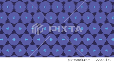 Abstract Kaleidoscope Geometry Psychedelic Art Fabric textile Pattern 122000159