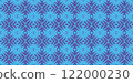 Abstract Kaleidoscope Geometry Psychedelic Art Fabric textile Pattern 122000230