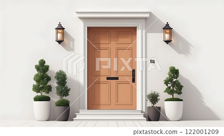 入口的真實插圖 122001209