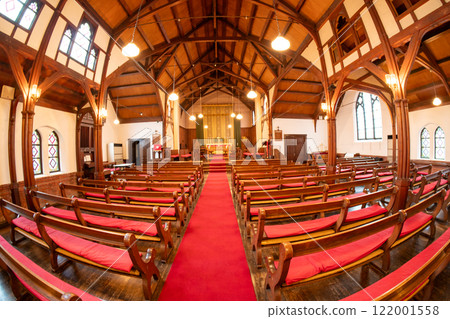 拍攝位於京都市上京區對外開放的京都市指定有形文化財產聖艾格尼絲教堂。 拍攝位於京都市上京區對外開放的京都市指定有形文化財產聖艾格尼絲教堂。 122001558