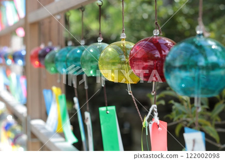 Scenery with wind chimes Scenery with wind chimes 122002098