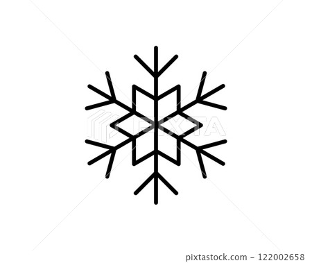 Bold, minimalist snowflake icon. Perfect for winter themes, holiday designs, weather apps, or coldrelated branding. Clean lines and simple design ensure versatility across various applications. Bold, minimalist snowflake icon. Perfect for winter themes, holiday designs, weather apps, or coldrelated branding. Clean lines and simple design ensure versatility across various applications. 122002658