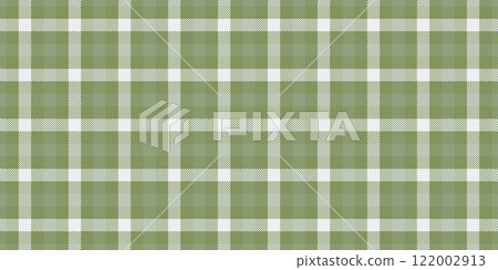 Amazing check texture fabric, woman tartan background seamless. Plain plaid pattern vector textile in green and pastel colors. Amazing check texture fabric, woman tartan background seamless. Plain plaid pattern vector textile in green and pastel colors. 122002913