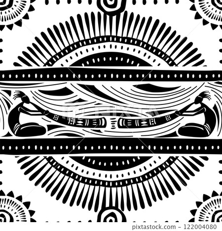 Seamless texture with musicians Seamless texture with musicians 122004080