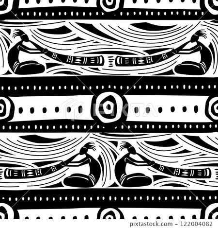 Seamless texture with musicians Seamless texture with musicians 122004082