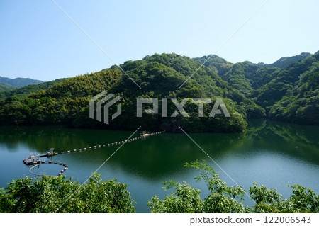 Matsuyama City, Ehime Prefecture_Northeast view from Ishitegawa Dam (Miharashi Park) 3_May 2024 Matsuyama City, Ehime Prefecture_Northeast view from Ishitegawa Dam (Miharashi Park) 3_May 2024 122006543