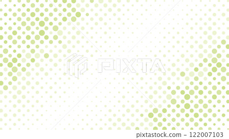 圓點半色調黃綠色背景時尚對角線 122007103