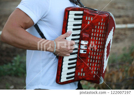 Technique And Ability Of A Professional Accordion Player Technique And Ability Of A Professional Accordion Player 122007197