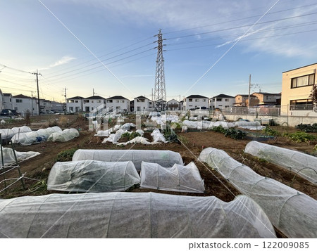 Farmland, fields, residential areas Farmland, fields, residential areas 122009085