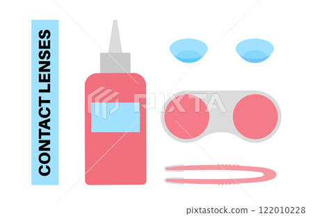 Contact lenses concept Contact lenses concept 122010228