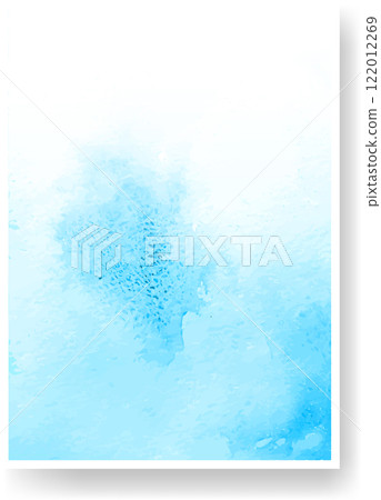 Soft blue watercolor wash creates a textured and ethereal background, perfect for adding a touch of elegance and tranquility to any design project Soft blue watercolor wash creates a textured and ethereal background, perfect for adding a touch of elegance and tranquility to any design project 122012269