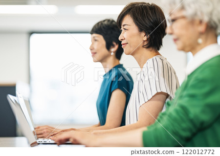 中高級婦女開會 122012772