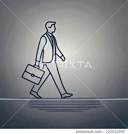 Minimal Move－簡單前進的商務人士 122012947