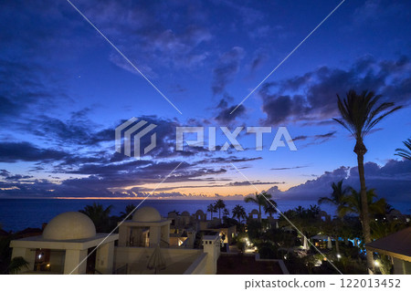 fantastic view of the mysterious Mediterranean Sea evening sun set fantastic view of the mysterious Mediterranean Sea evening sun set 122013452