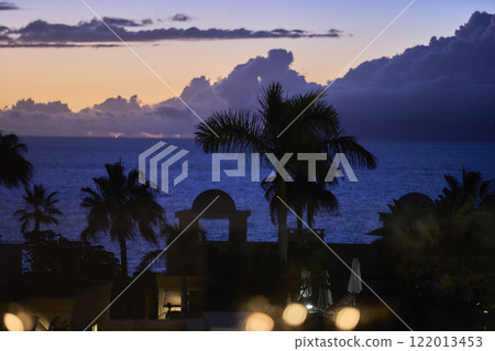 fantastic view of the mysterious Mediterranean Sea evening sun set fantastic view of the mysterious Mediterranean Sea evening sun set 122013453
