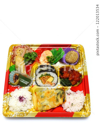 Korean style bento box (vertical composition) 122013534