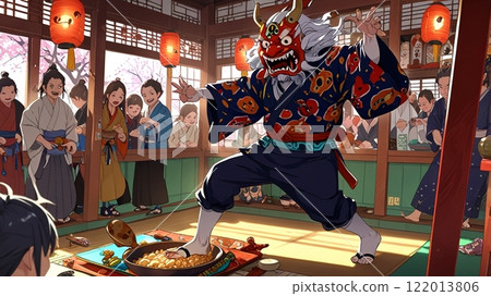 Good fortune is in! Capture the most beautiful Setsubun moments 122013806
