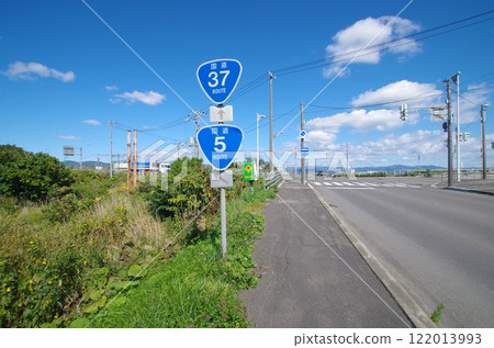 Hokkaido: Overlapping sections of national highways 122013993