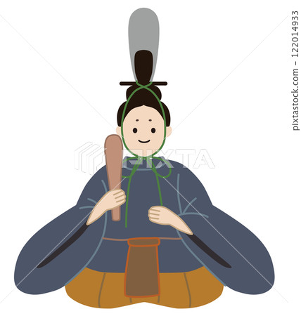 Vector illustration of a boy doll for Hinamatsuri 122014933