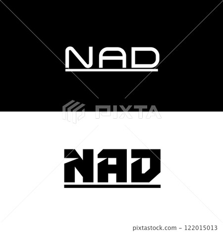 NAD Alphabet logo vector, for corporate design. NAD Alphabet logo vector, for corporate design. 122015013
