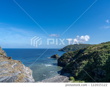 沖繩縣座間味島大瀨之崎展望台的風景 沖繩縣座間味島大瀨之崎展望台的風景 122015122