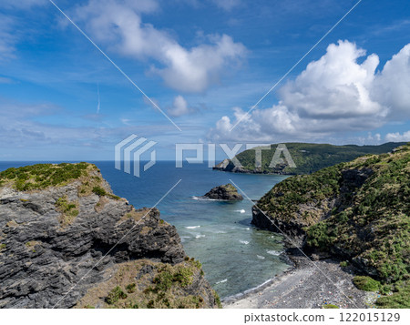 沖繩縣座間味島大瀨之崎展望台的風景 122015129