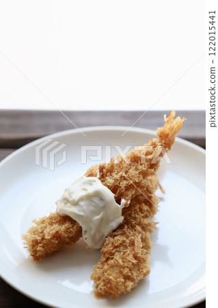 直接炸蝦配上脆脆的麵糊 122015441