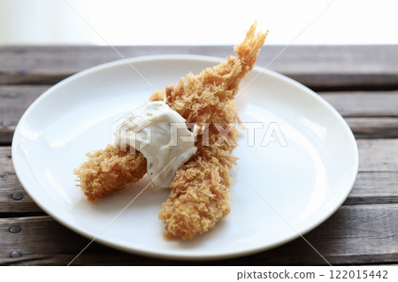 直接炸蝦配上脆脆的麵糊 122015442