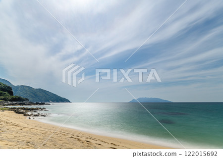 Yakushima's largest sea turtle nesting site, Nagata Inakahama (Spring Yakushima's largest sea turtle nesting site, Nagata Inakahama (Spring 122015692
