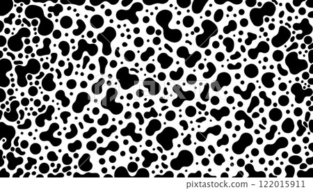 Black seamless curve on white background and texture. 122015911