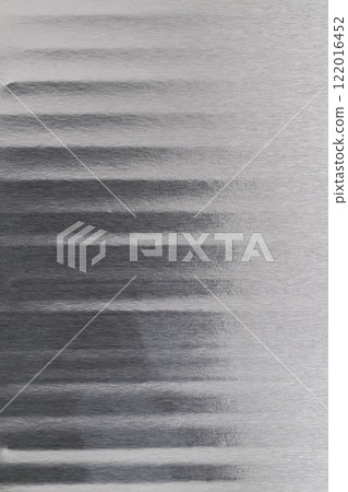 Silver horizontal stripes [background material] 122016452