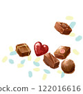 Colorful chocolate illustration 122016616