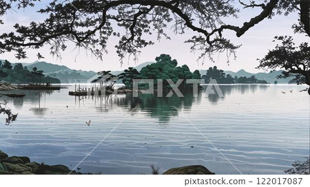 Beside the lake 122017087